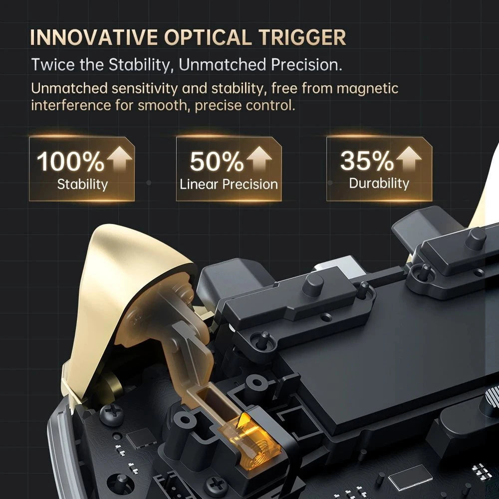 Nic's Electronics MACHENIKE G5Pro V2 Ultimate Gaming Controller Optical Trigger ABXY Button Hot-Swappable Joystick 4K Resolution For Switch PC