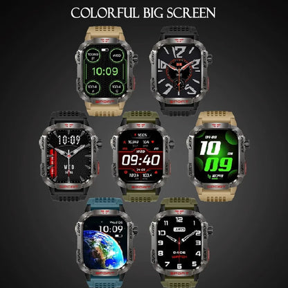 Nic's Electronics Military GPS Smartwatch with Compass