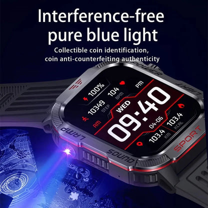 Nic's Electronics Military GPS Smartwatch with Compass