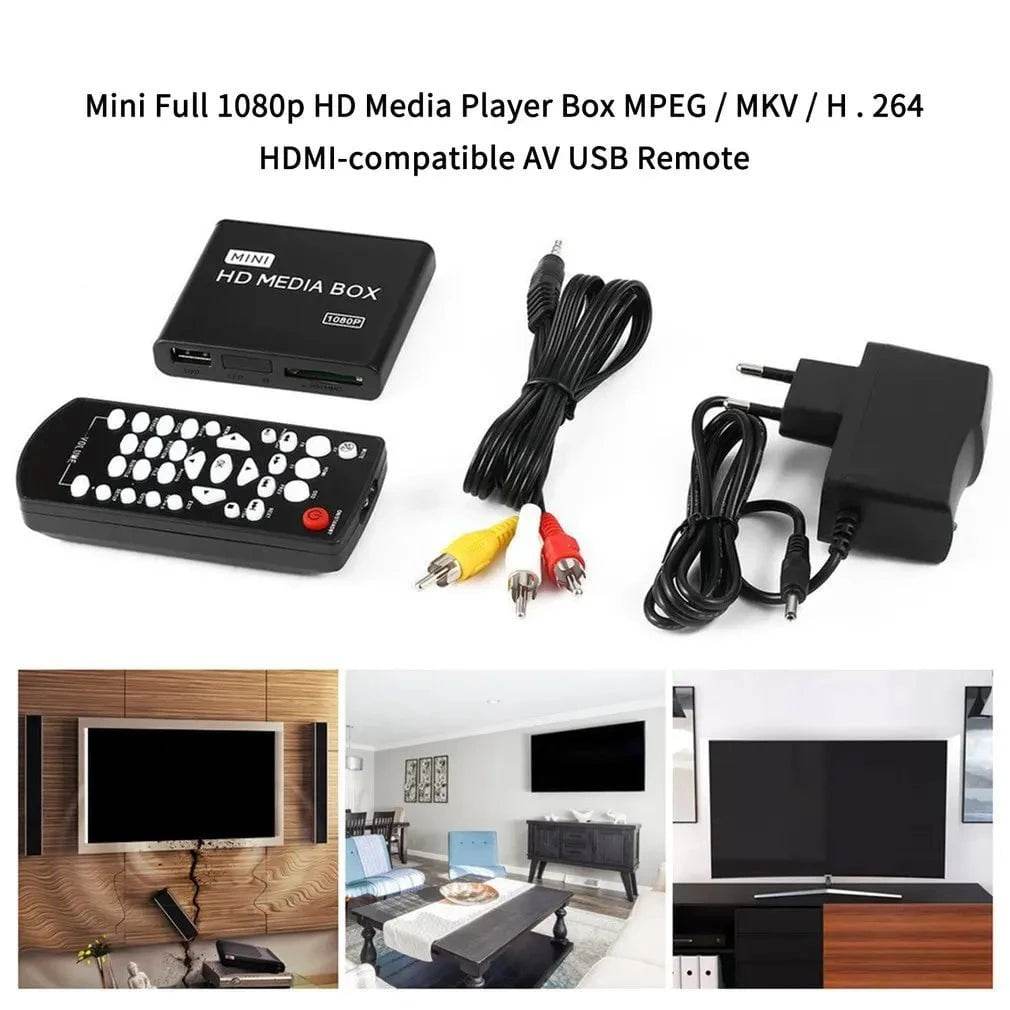 1080P Mini HD Media Player Box - Nic's Electronics
