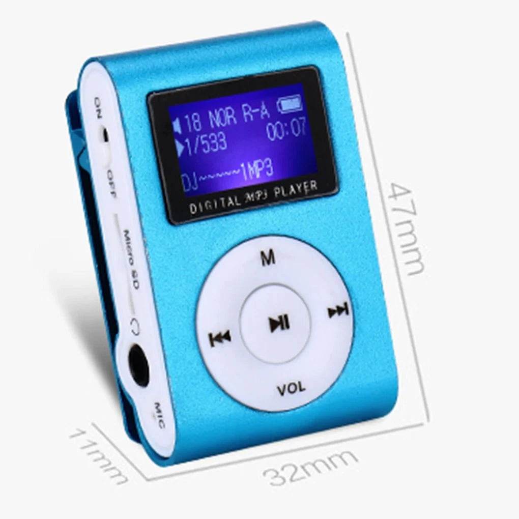 Mini Portable MP3 Player with 3.5mm Jack - Nic's Electronics