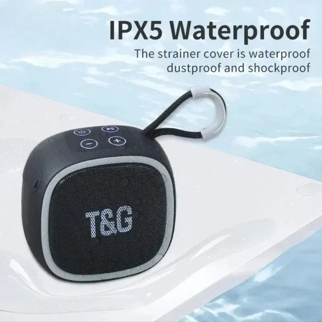 Nic's Electronics Mini Waterproof Bluetooth Speaker