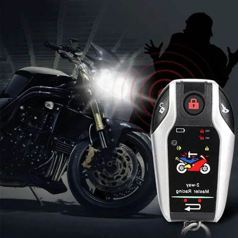 Motorbike Two-Way Alarm with Remote Start - Nic's Electronics