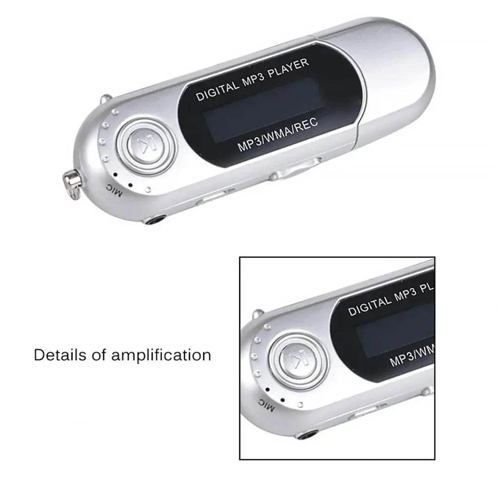 MP3 Music Player with FM Radio – Long Battery Life & USB Support - Nic's Electronics