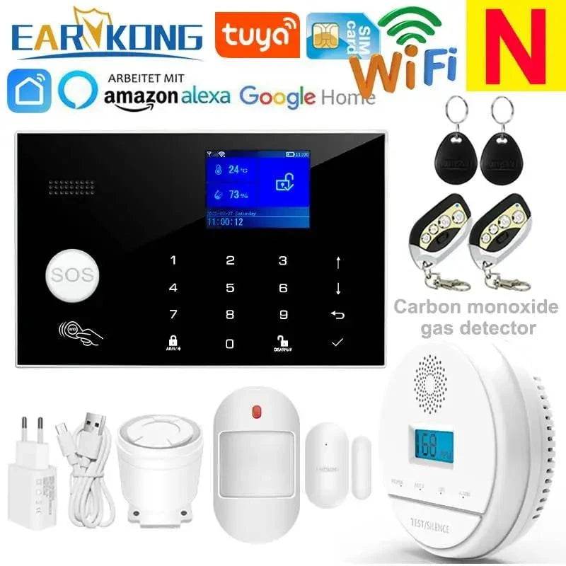 WiFi GSM Home Security Alarm System with Alexa & RFID - Nic's Electronics