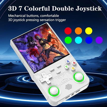 Nic's Electronics New R36 ultra retro handheld game console 4.0-inch open-source Linux system 128GB portable video player handheld game console