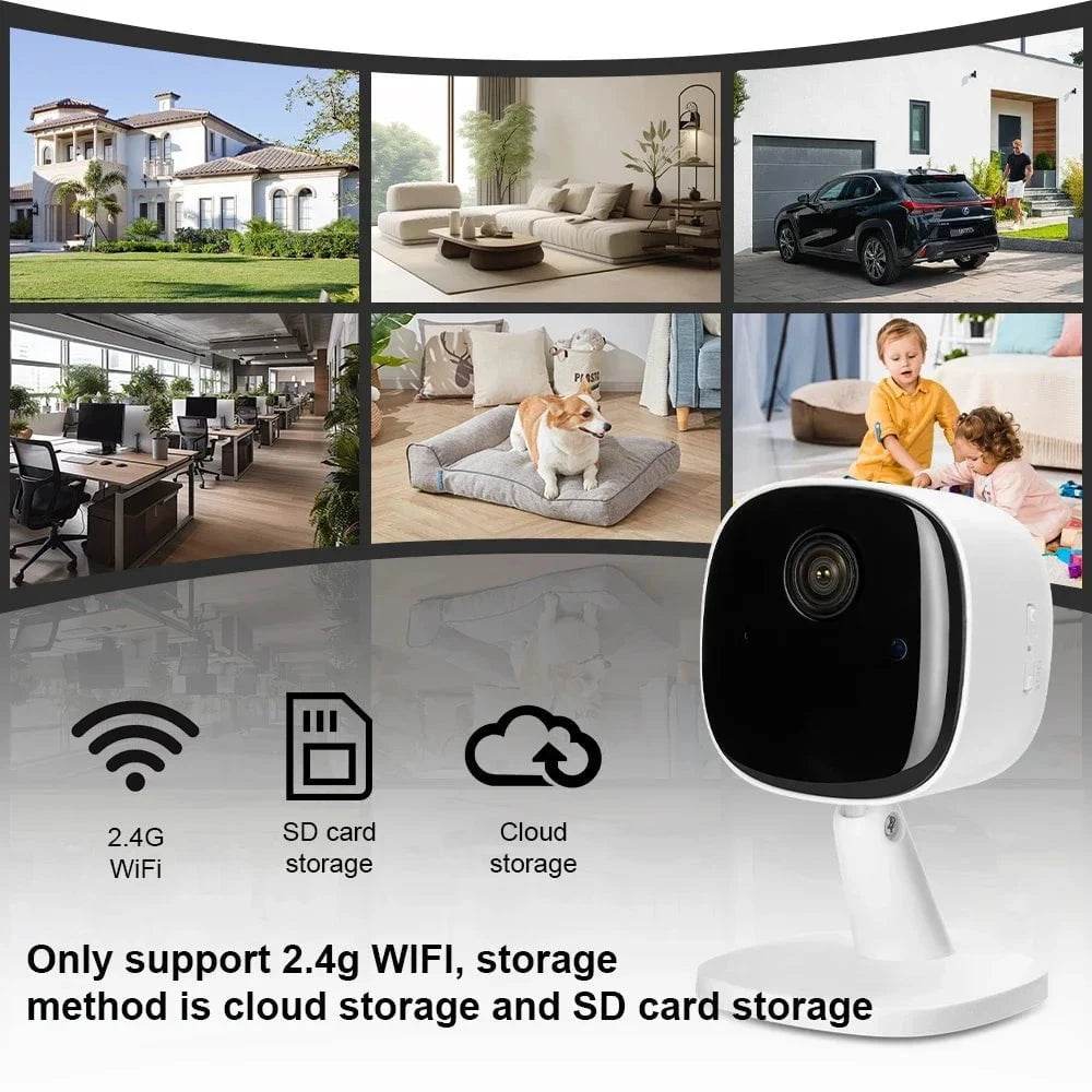 4K Wireless Security Camera with Full Color Night Vision - Nic's Electronics