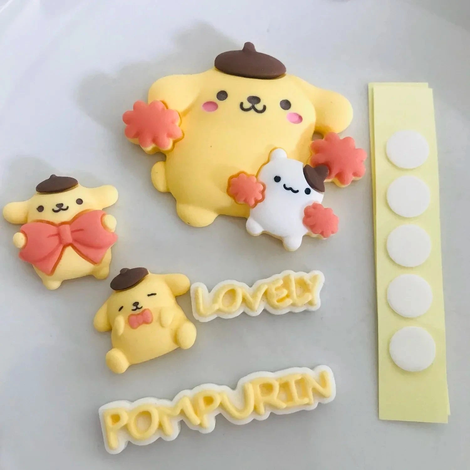 Nic's Electronics Only accessories 3 Kawaii Sanrio Phone Case DIY Accessories Hello Kitty Culomi Melody Cinnamon Dog 3D Resin Water Cup Decoration Accessories