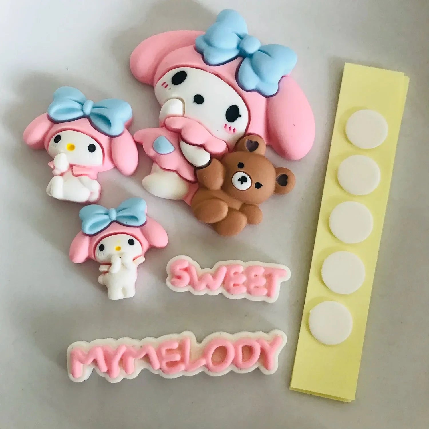 Nic's Electronics Only accessories Kawaii Sanrio Phone Case DIY Accessories Hello Kitty Culomi Melody Cinnamon Dog 3D Resin Water Cup Decoration Accessories