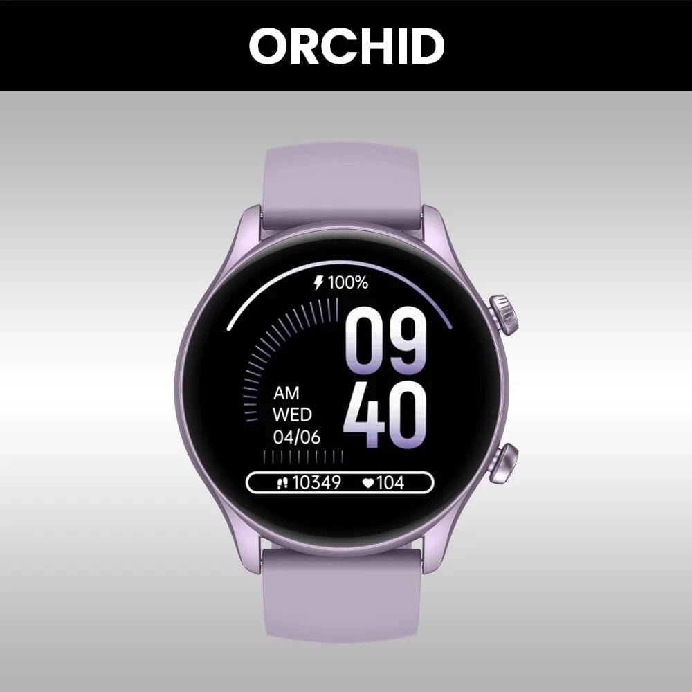 Nic's Electronics Orchid 3 Plus Smartwatch with Voice Calling