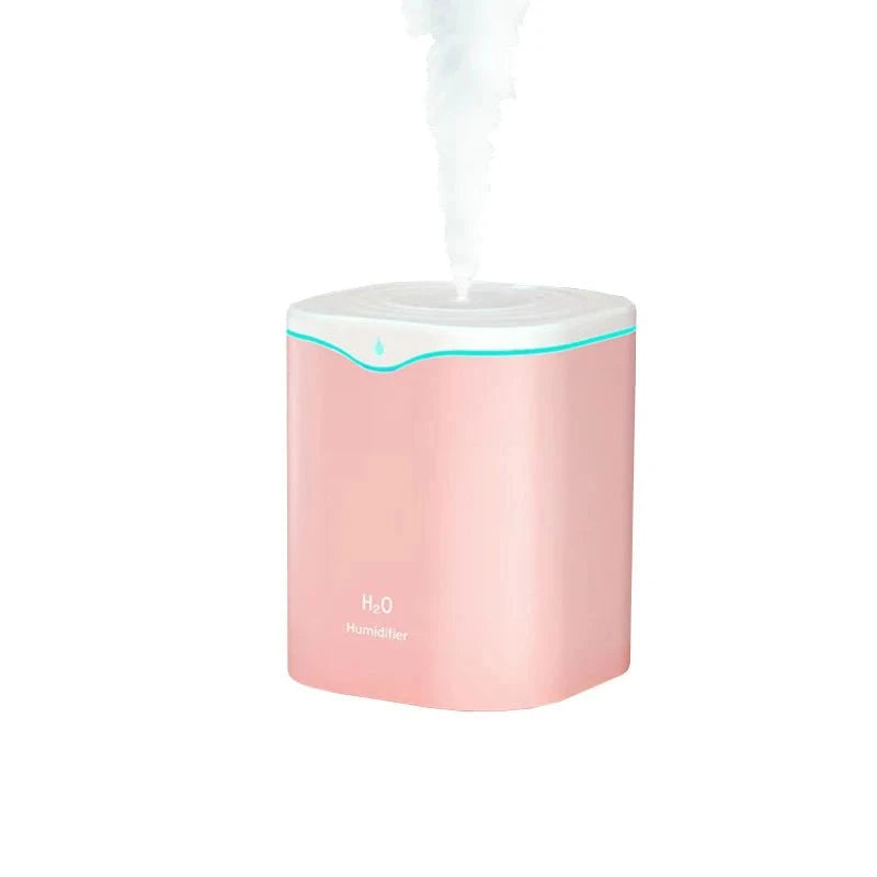 Nic's Electronics Pink Single Spray Xiaomi USB Air Humidifier Double Spray Port Essential Oil Aromatherapy Humificador Cool Mist Maker Fogger Purify For Car Home