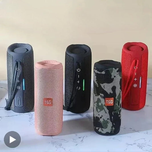 Nic's Electronics Portable Bluetooth Speaker with Subwoofer