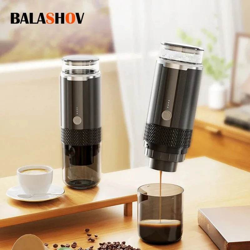 Portable Coffee Machine for Capsule & Ground Coffee - Nic's Electronics