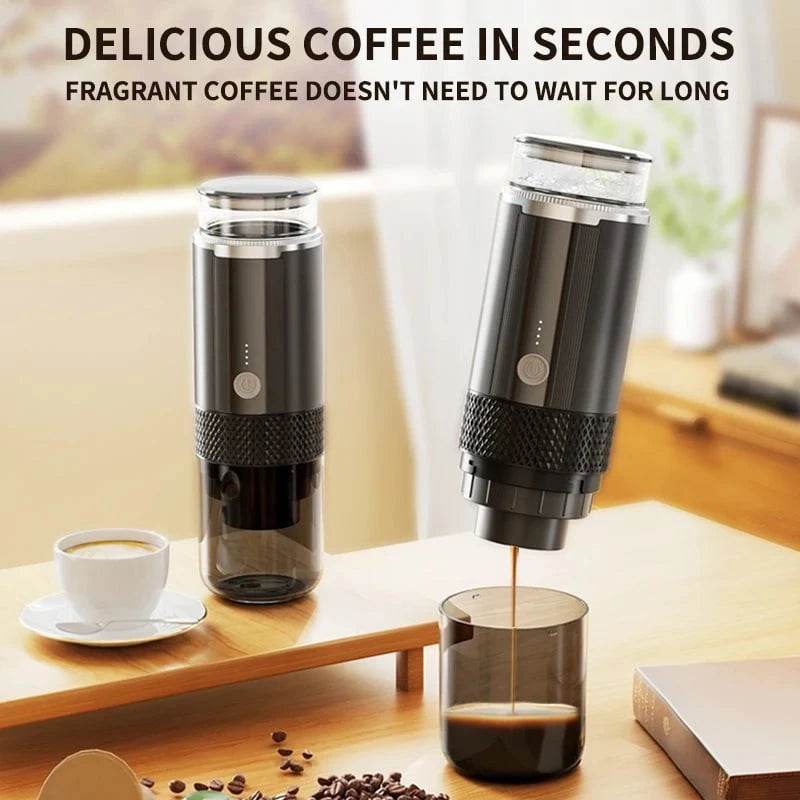 Portable Coffee Machine for Capsule & Ground Coffee - Nic's Electronics