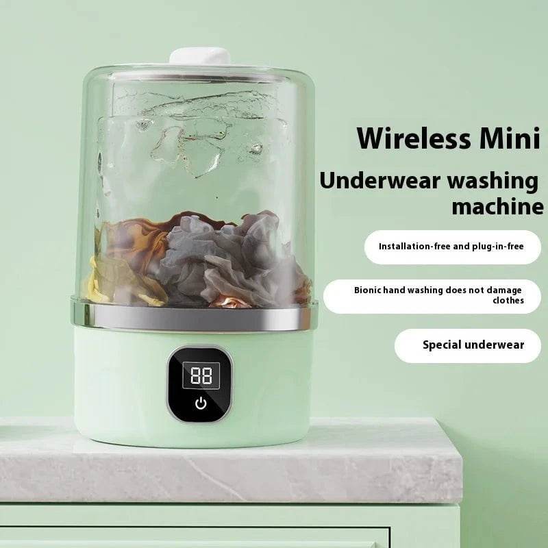 Portable Mini Washing Machine for Apartment & Travel - Nic's Electronics