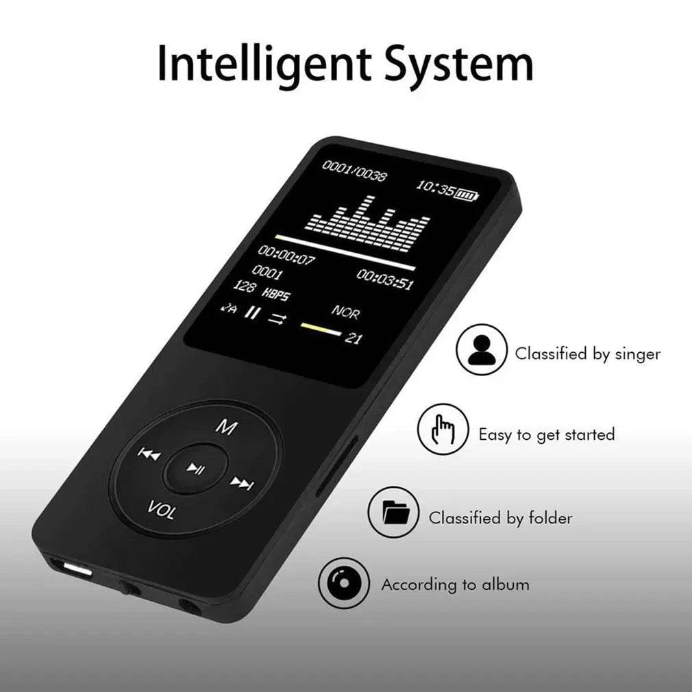 Portable MP3/MP4 Player with LCD, FM Radio & Built-in Mic - Nic's Electronics