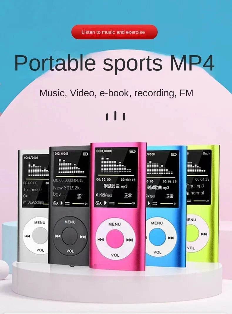 1.8 LCD MP3/MP4 Music Player – Color Screen, FM Radio, TF Card Support - Nic's Electronics