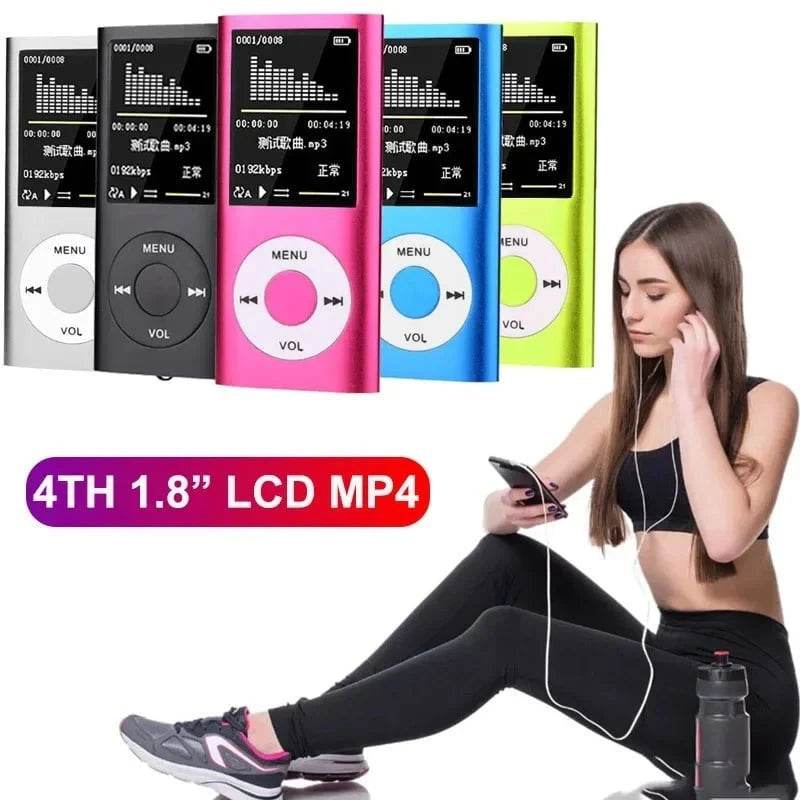 1.8 LCD MP3/MP4 Music Player – Color Screen, FM Radio, TF Card Support - Nic's Electronics