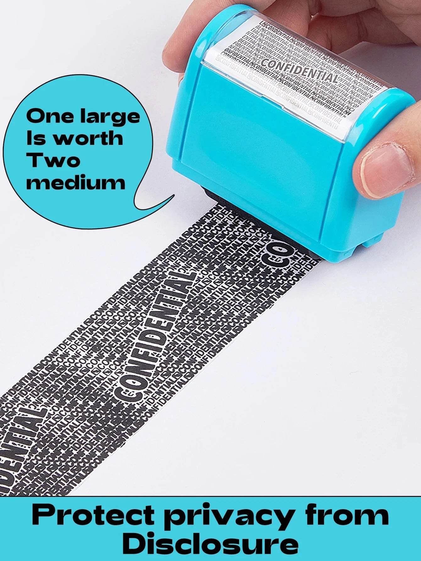 Privacy Seal Roller Set for Identity Theft Protection - Nic's Electronics