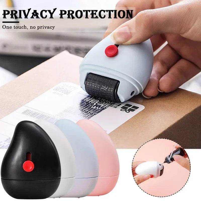 Nic's Electronics Protection for confidential data, Protect your security seal, Privacy Seal Roller, Theft Protect