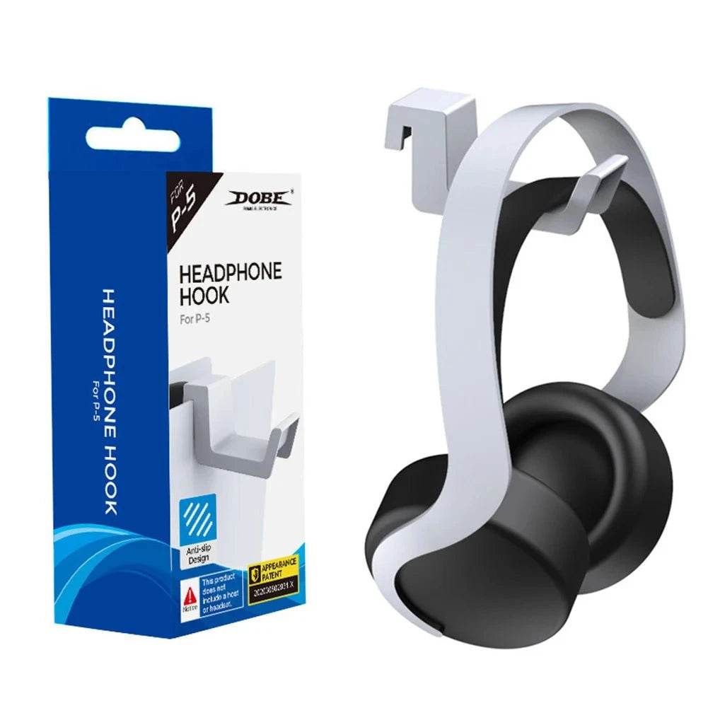 PS5 Headphone Stand Wall Mount – Gaming Headset Holder & Storage Rack - Nic's Electronics