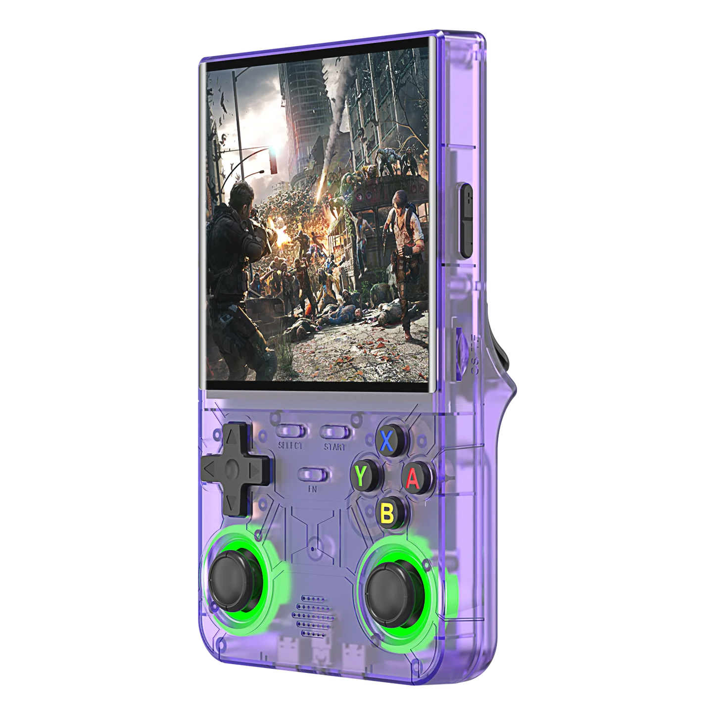 Nic's Electronics Purple-64GB / CHINA New R36 ultra retro handheld game console 4.0-inch open-source Linux system 128GB portable video player handheld game console