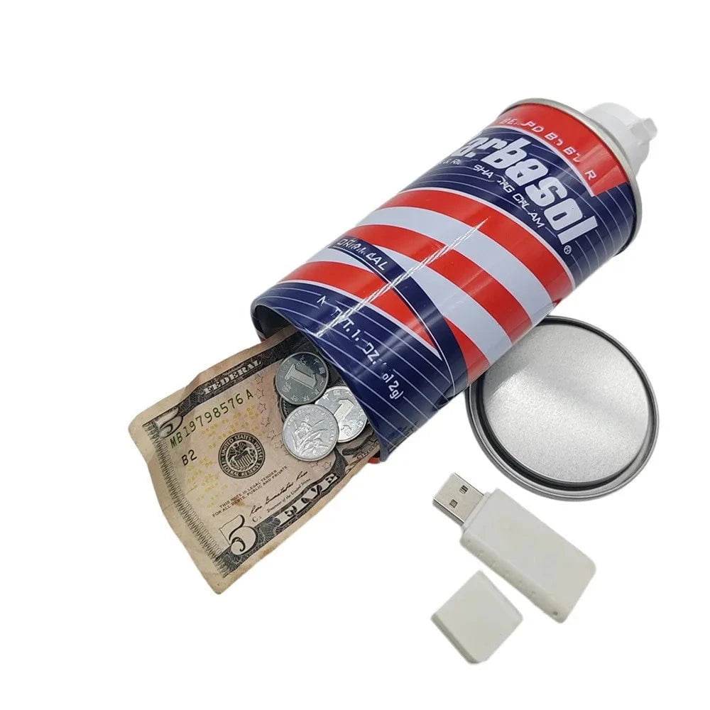 Nic's Electronics Red Money Safe Box Hidden Privacy Containe Jewelry Cash Ring Watch Security Protection