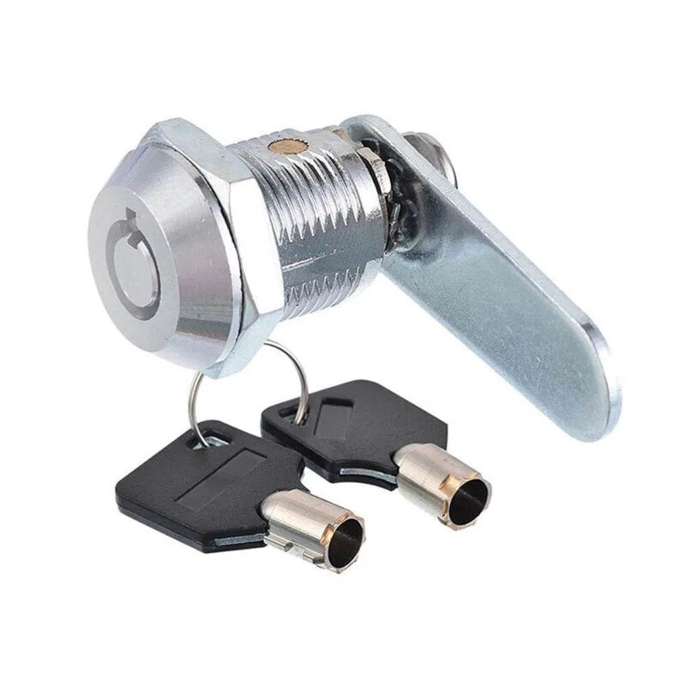 Nic's Electronics Safe Deposit Box Locks with 2 Keys File Metal Cabinet Power Distribution Box Mechanical Tongue Lock Desk Mailbox Emergency Lock