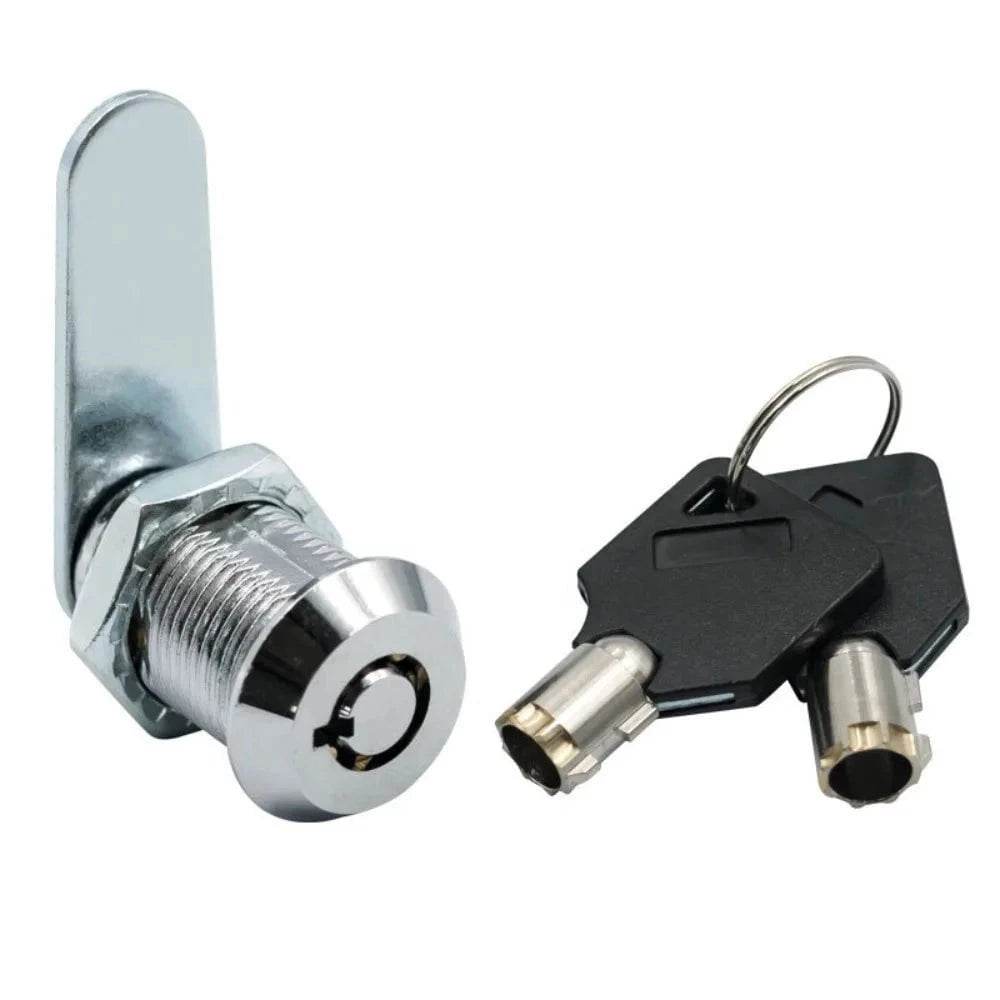 Nic's Electronics Safe Deposit Box Locks with 2 Keys File Metal Cabinet Power Distribution Box Mechanical Tongue Lock Desk Mailbox Emergency Lock