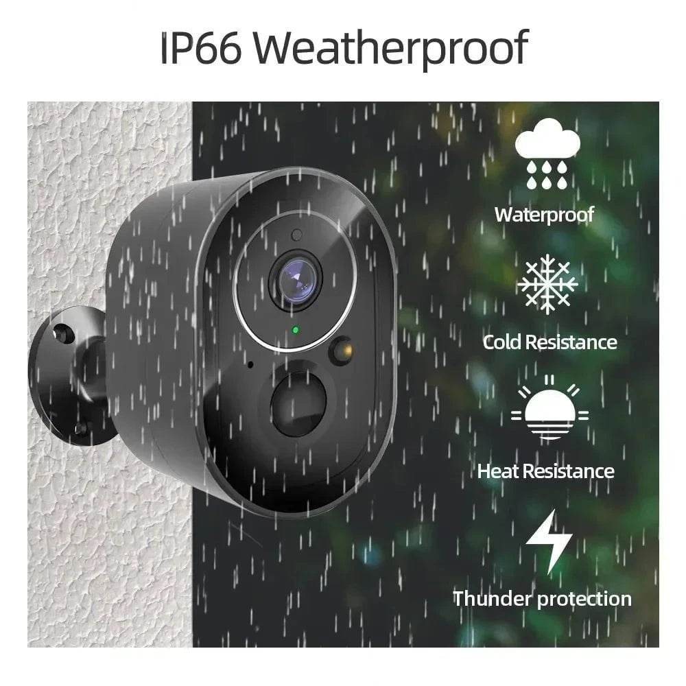 5MP Wireless Outdoor Security Camera with Tuya App - Nic's Electronics
