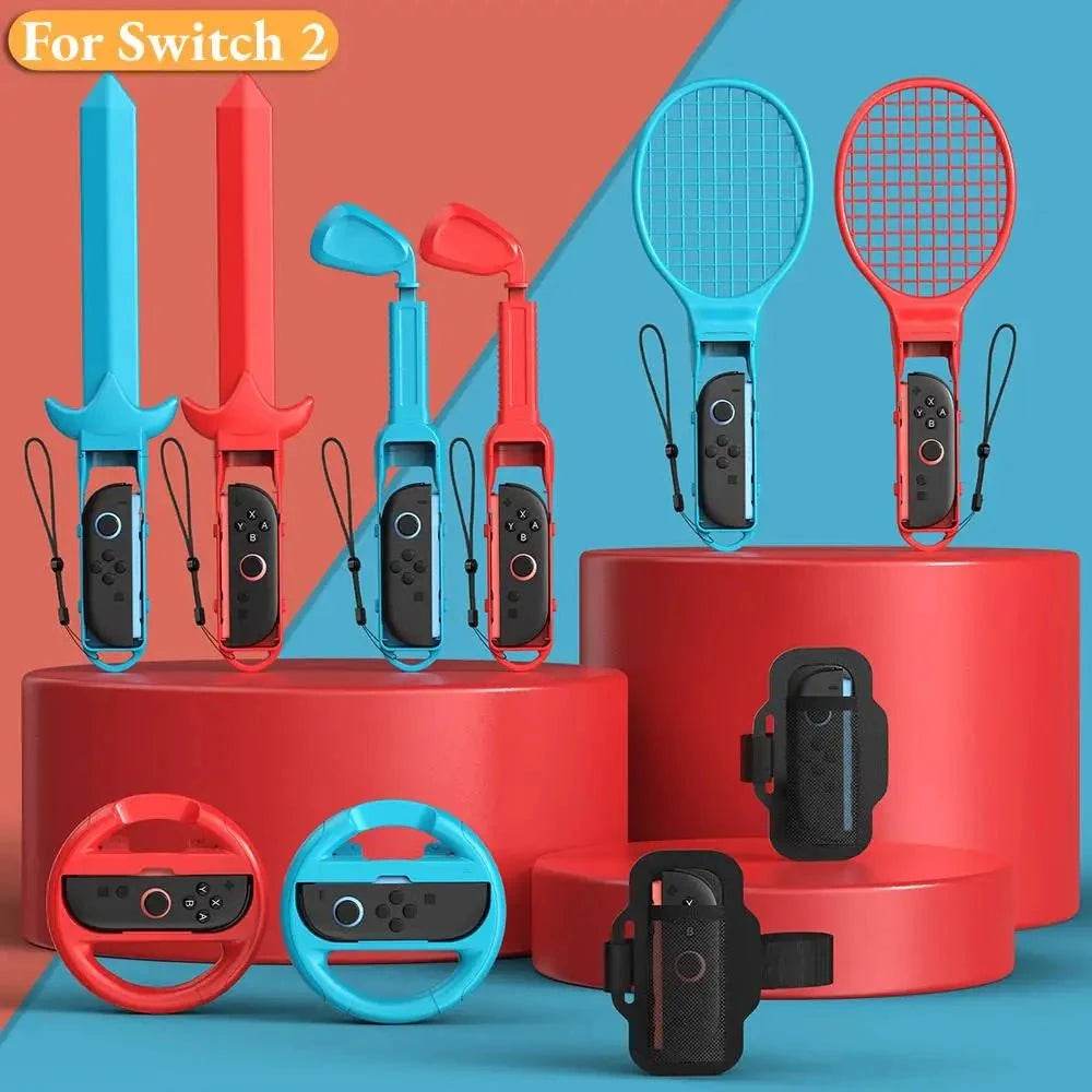 10-in-1 Switch 2 Sports Accessories Bundle - Nic's Electronics