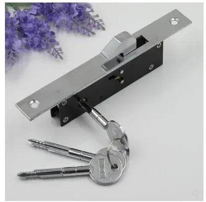 Sliding Door Hook Lock with Cross Keys - Nic's Electronics