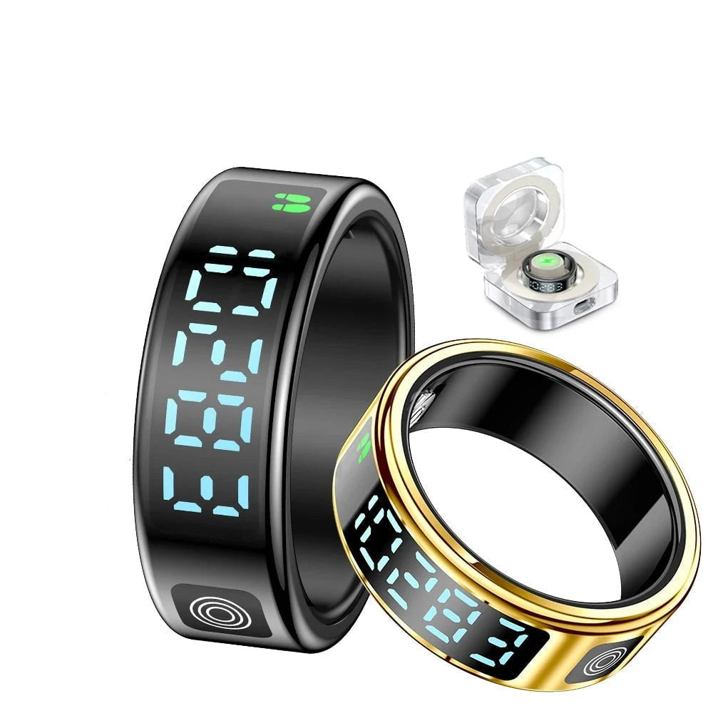 Nic's Electronics Smart Fitness Ring with Heart Rate