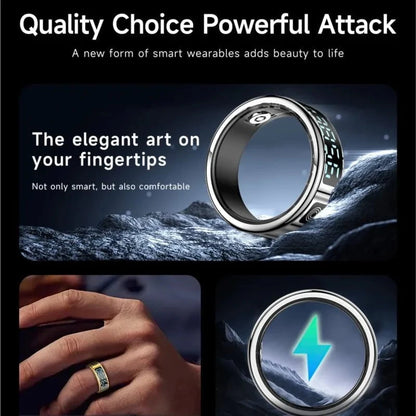 Nic's Electronics Smart Fitness Ring with Heart Rate