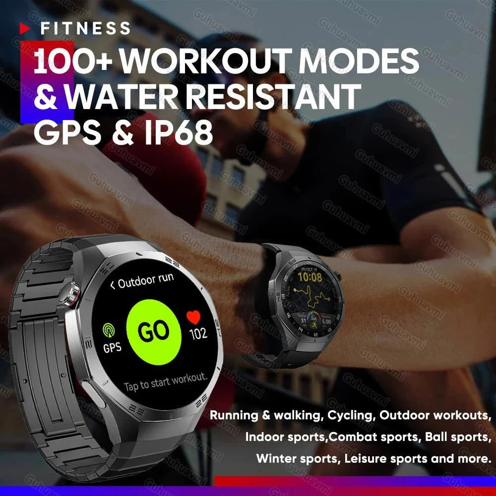 Nic's Electronics Smart Watch 5 Pro with AMOLED Display