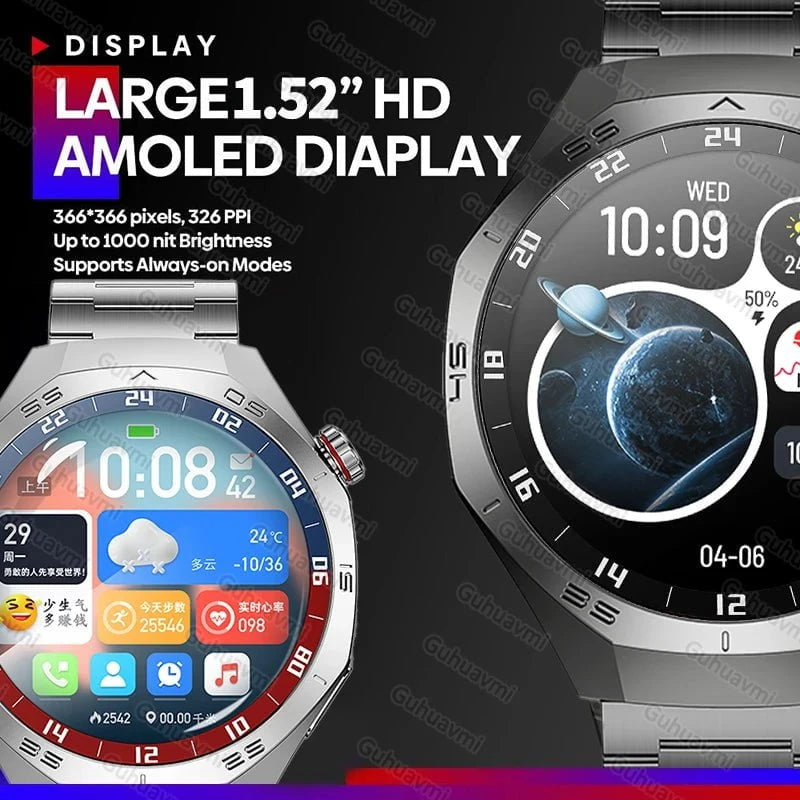 Nic's Electronics Smart Watch 5 Pro with AMOLED Display