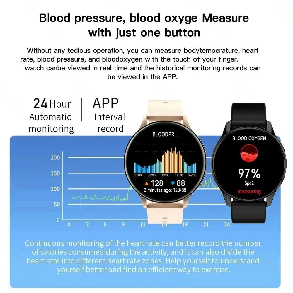 Nic's Electronics Smartwatch with Wireless Charging