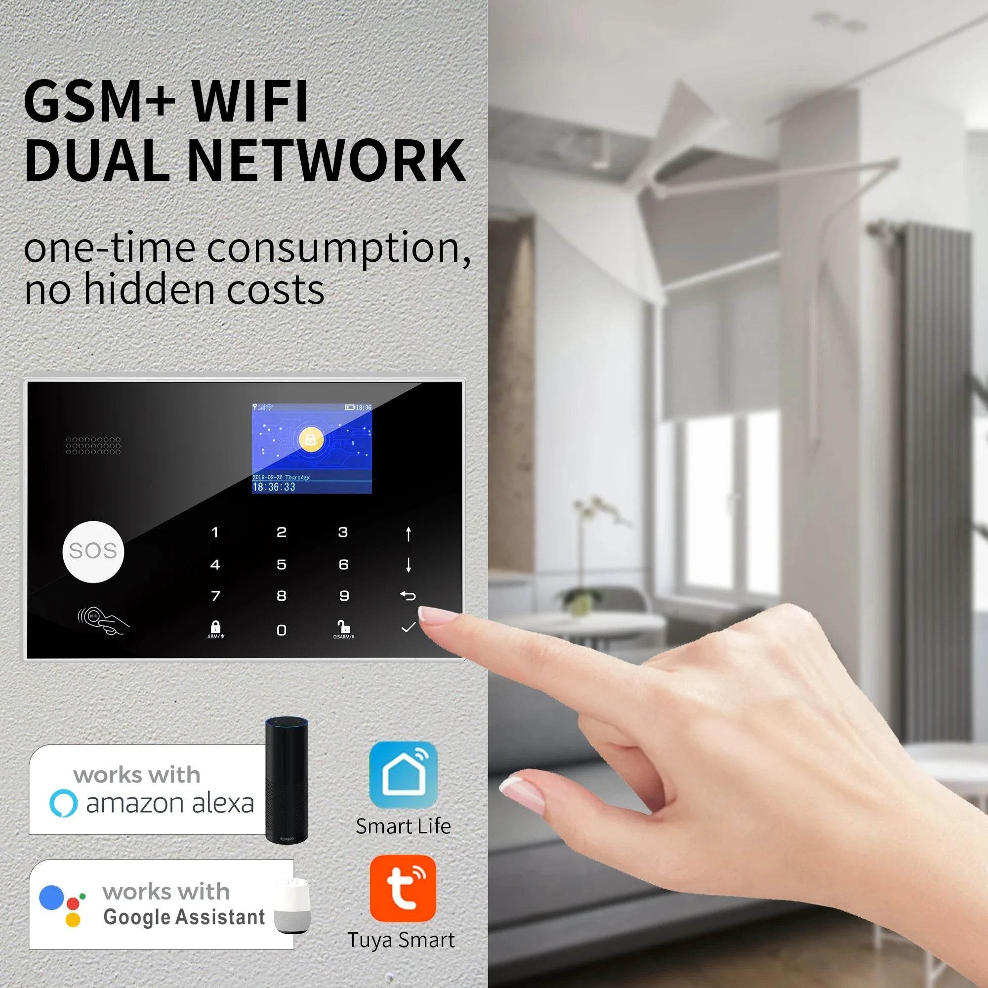 Wireless Security System with Tuya App Control - Nic's Electronics