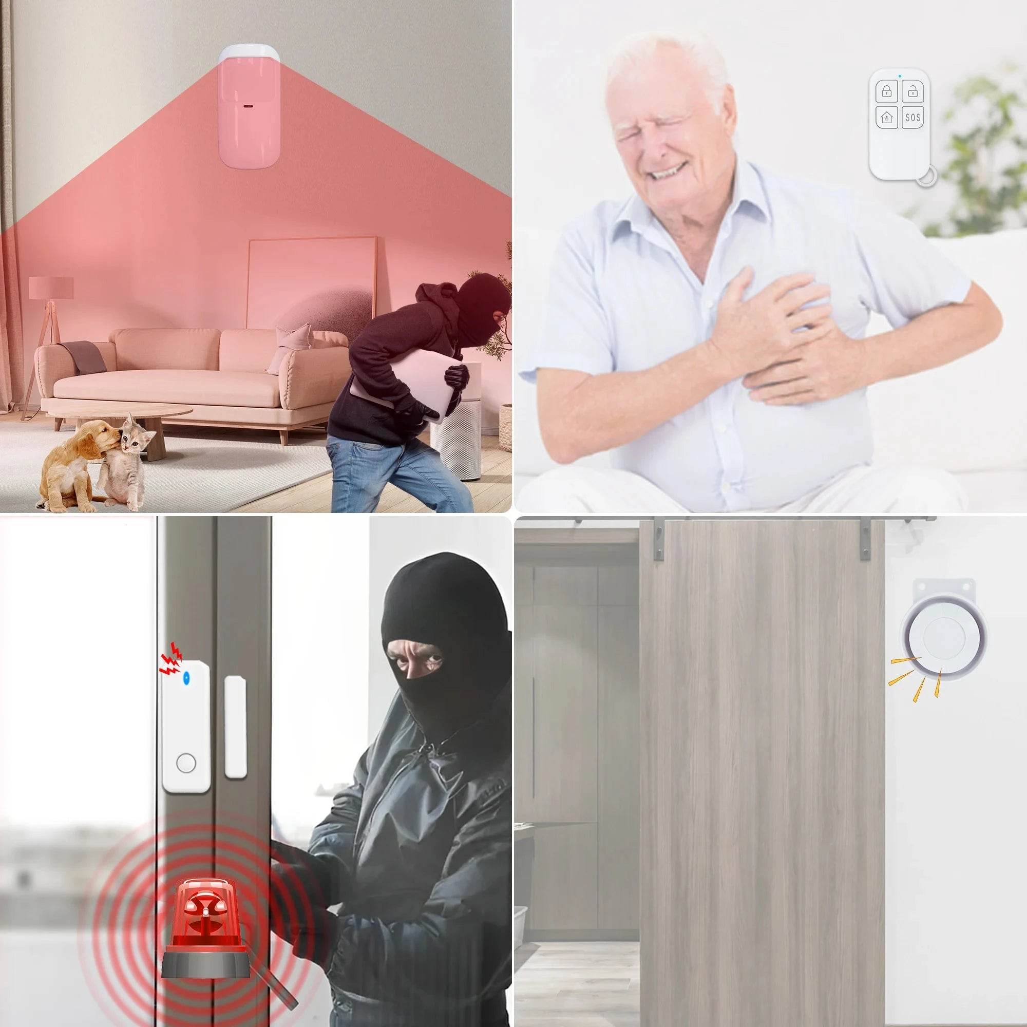 Wireless Security System with Tuya App Control - Nic's Electronics
