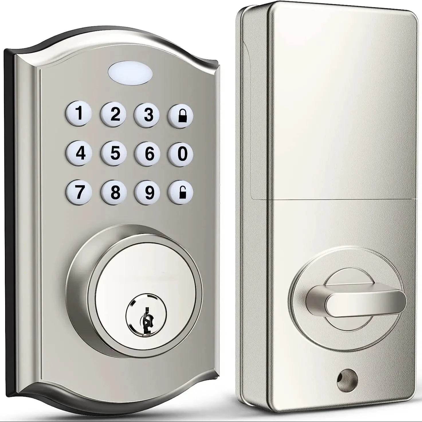 Keyless Entry Door Lock with Keypad & Auto-Lock - Nic's Electronics