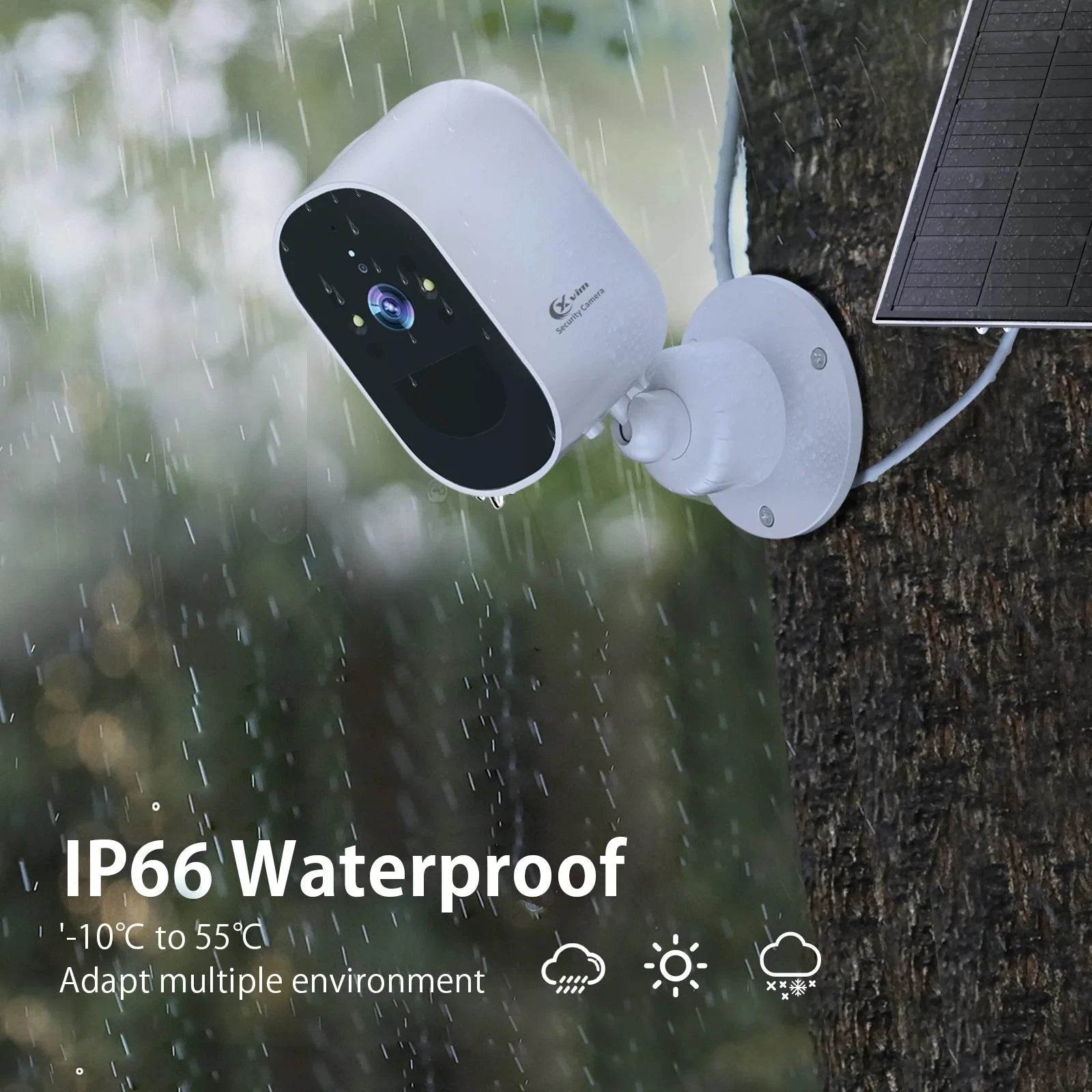 Solar Wireless Security Camera with 1080P & 2-Way Audio - Nic's Electronics