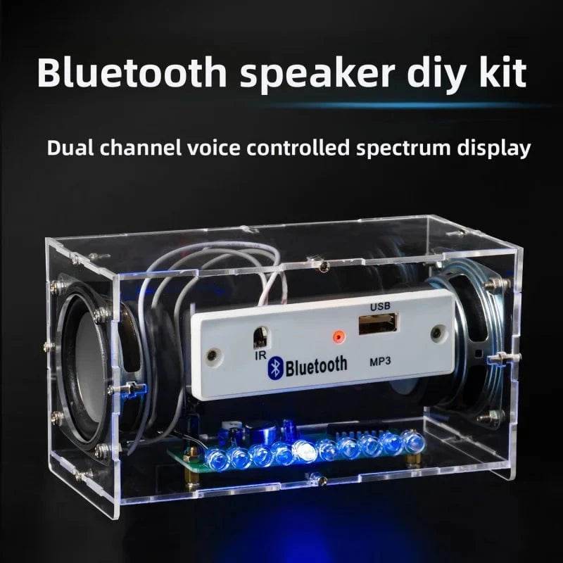 DIY Small Speaker Kit – Dual Channel MP3 Power Amplifier Assembly - Nic's Electronics