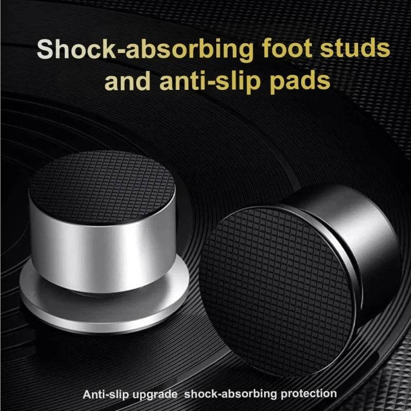 Adjustable Speaker Stand Feet Pads - Isolation Spikes for Loudspeakers & Amplifiers - Nic's Electronics