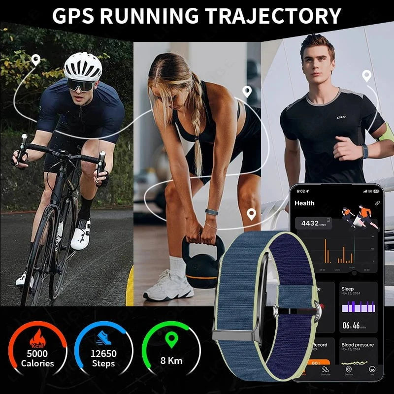 Nic's Electronics Sport Fitness Tracker Bracelet with Heart Rate