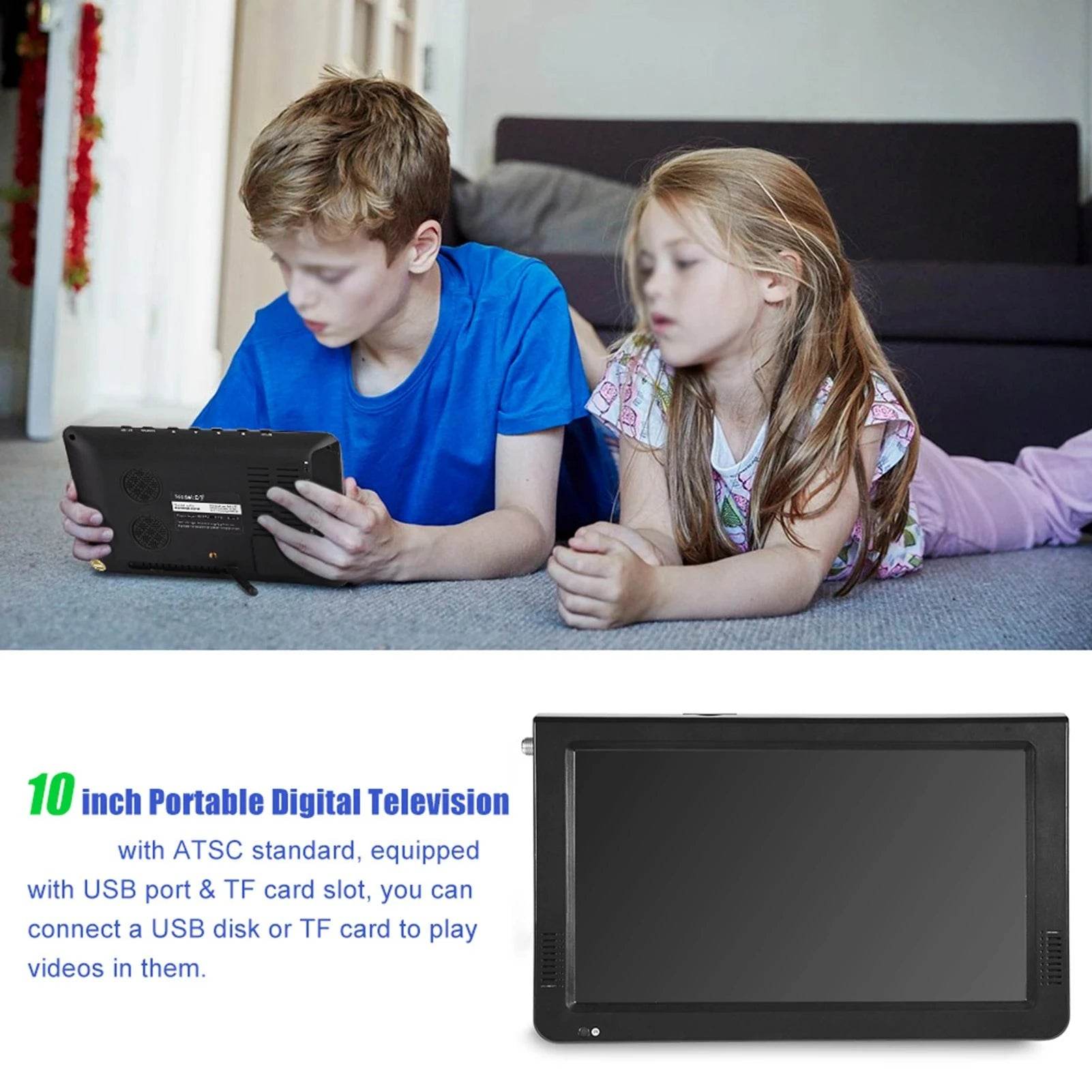10'' Portable Digital TV 1080P HD ATSC - Nic's Electronics