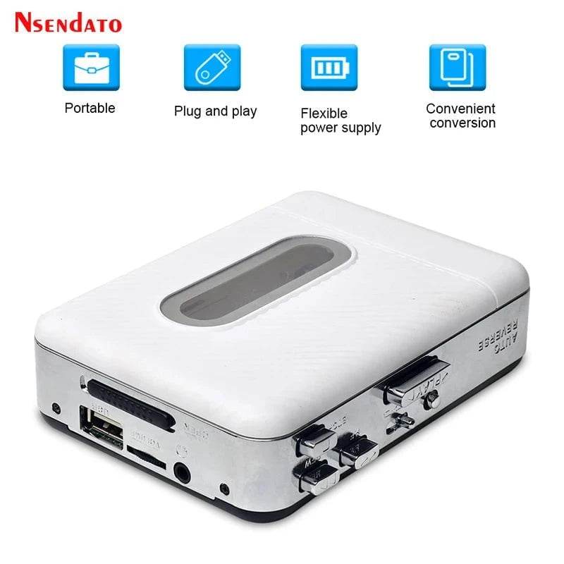 USB Cassette to MP3 Converter with Recorder - Nic's Electronics
