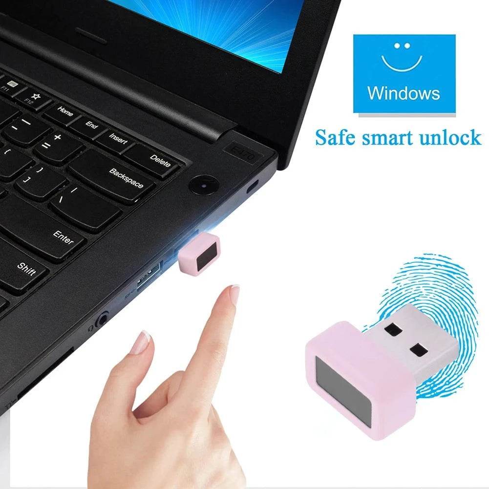 USB Fingerprint Scanner with Windows Hello & FIDO U2F - Nic's Electronics
