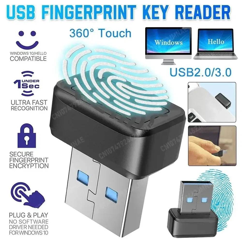 USB Fingerprint Key for Windows Hello - Nic's Electronics