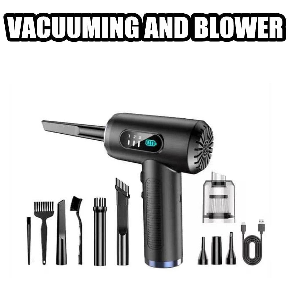 50000RPM Handheld Car Vacuum | Cordless Cleaner & Blower - Nic's Electronics