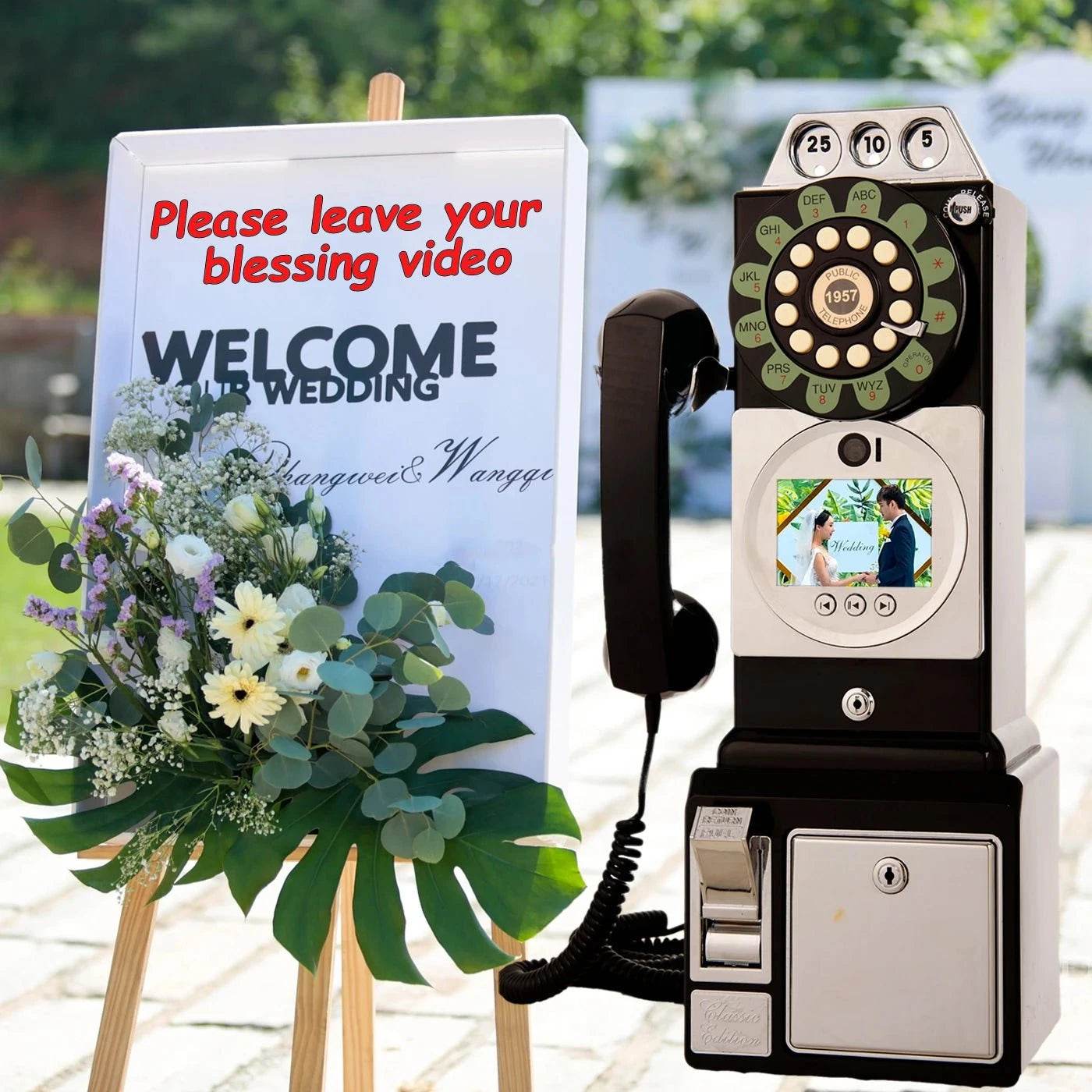 Voice & Video Guestbook Recorder – Wedding Message Sign-In Book - Nic's Electronics